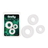 Firefly - 3pc Bubble Rings - White - Glow in Dark Cock Rings - Set of 3 Sizes - Mr and Mrs D's